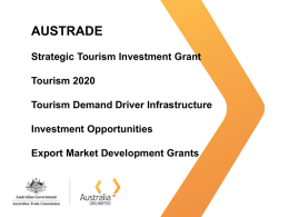 austrade - Tourism Australia