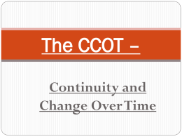 The CCOT - Hazlet.org