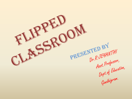 FLIPPED CLASS ROOM ppt