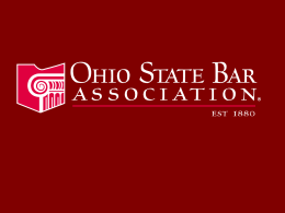 OSBA Paralegal Certification Program Today