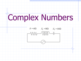 complex numbers