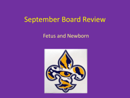 September Board Review