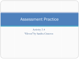 Assessment Practice - Campbell County Schools