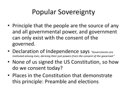 Check your understanding of the six principles of the Constitution