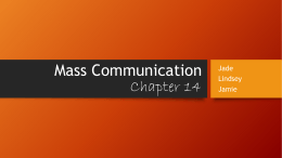 Mass Communication - Gordon State College