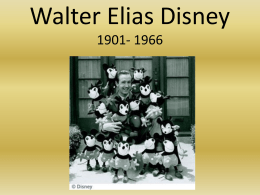 Walter Elias Disney 19 - Spring Brook Elementary School