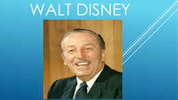 Walt Disney - Brooker Elementary School