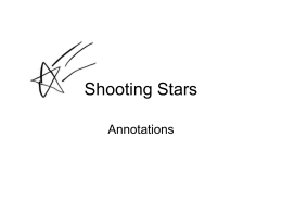 Shooting Stars - WordPress.com