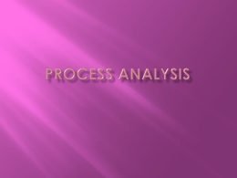 Process Analysis PPT