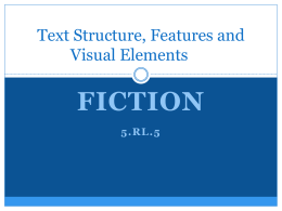 Text Structure and Features - alena