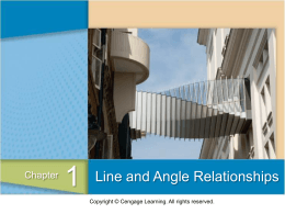 angle