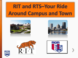 Intro Slide - The Link @ RIT