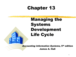 Chapter 9 - Accounting and Information Systems Department