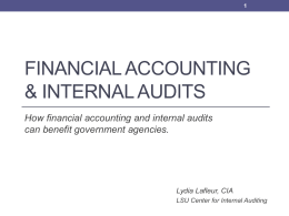 Lafleur - Financial Accounting Internal Auditing
