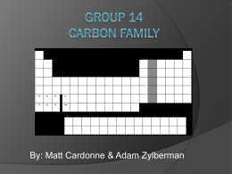 Group 14 Carbon Family