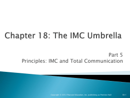 The New World of Marketing Communication