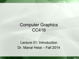 Lecture1 File - Dr. Manal Helal Moodle Site