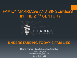 Free ppt - The Singles Network Ministries