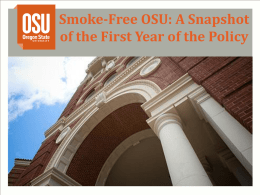 Slide 0 - Oregon State University