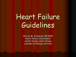 When To Refer Patients For heart Failure Therapy