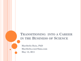 Business of Science . - Baylor College of Medicine