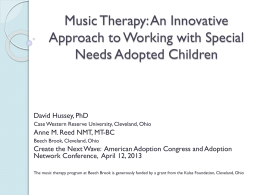Music Therapy - American Adoption Congress