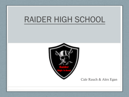 raider high school