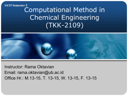 Ordinary Differential Equation