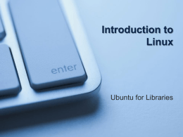 01_Introduction to Linux