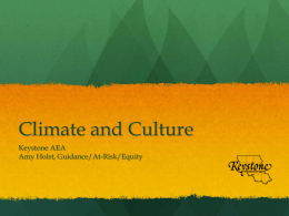 Climate and Culture
