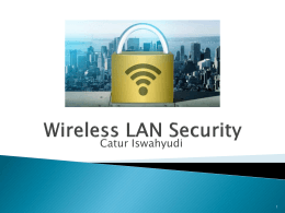 Wireless Security - elista:.
