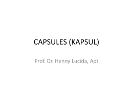 capsules (kapsul)