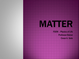 Matter - DU Portfolio