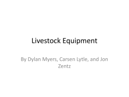 Livestock Equipment