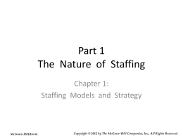 Staffing Organizations Model Organization