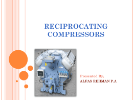 reciprocating compressor