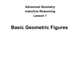 Basic Geometric Figures