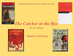 Powell The Catcher in the Rye ppt