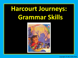 Unit 3 Lesson 15 Grammar Skills Irregular verbs - kmott