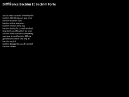 Bactrim Cream For Acne - Bactrim Ds Dose For Uti