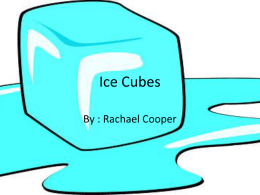 Ice Cubes - lhornec2e
