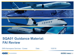 SQA01 Guidance Material_FAI review