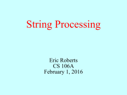 12-StringProcessing