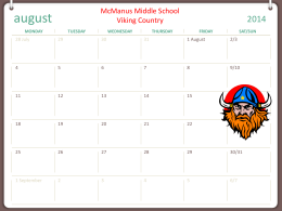 School Events Calendar - Linden Public Schools