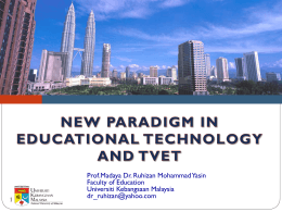 TECHNOLOGY ICT IN EDUCATION