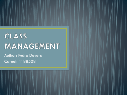 class management - TheoriesandMethods2