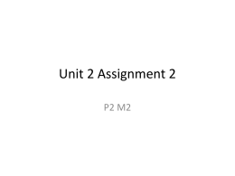Unit 2 Assignment 2