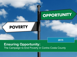 Ensuring Opportunity - First 5 Contra Costa