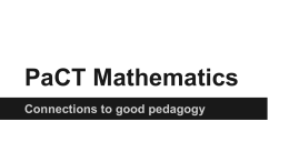 PaCT Mathematics [, 1.3 MB]