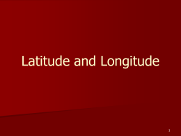 Latitude and Longitude.ppt